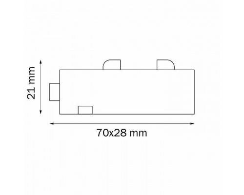 Токопровод концевой Lightstar Teta 505106