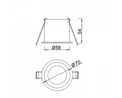 Встраиваемый светильник Mantra MALT 9234