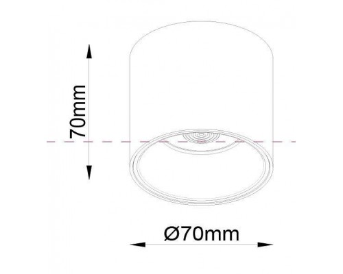 Накладной светильник Maytoni Alfa LED C064CL-L12B4K