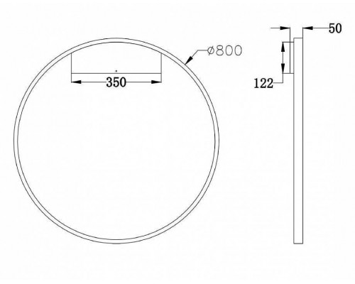 Бра Maytoni Rim MOD058WL-L50BS4K