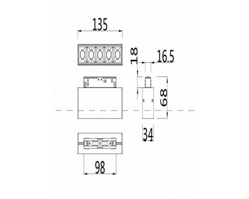 Накладной светильник Maytoni Points TR014-2-10W3K-B