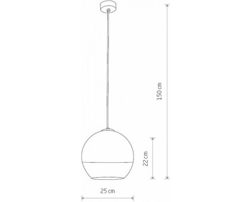 Подвесной светильник Nowodvorski Globe Plus M 7606