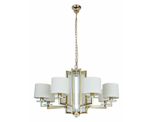 Подвесная люстра Newport 35400 35408+1/C gold без абажуров