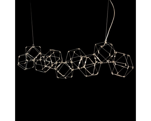 Подвесная люстра O-LUCE Bjork в линию без вставок 10964-3