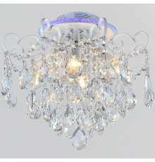 Люстра на штанге  04024-0.3-04 WH+SILVER PN+RGB