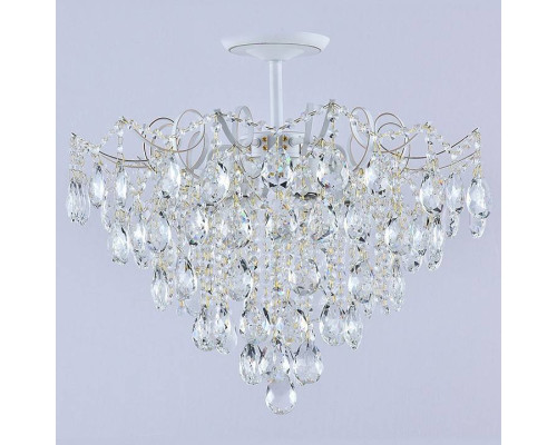 Люстра на штанге Reluce 04058-1 6 ламп WH+GOLD PN 04058-0.3-06 WH+GOLD PN