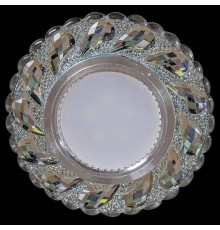 Встраиваемый светильник 11024-9.0-001LD MR16+LED3W WT