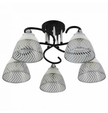 Потолочная люстра 11391 11391-0.3-05B BK+CR