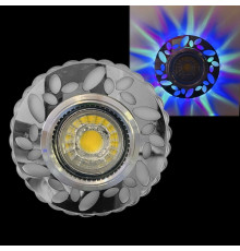 Встраиваемый светильник 42288-9.0-001PL MR16+LED3W CH