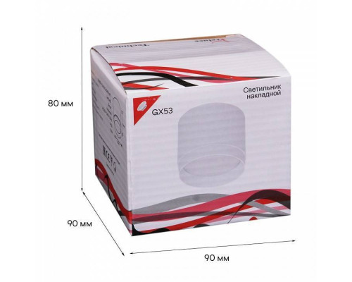 Накладной светильник Reluce 53007 53007-9.5-001LD GX53 WT