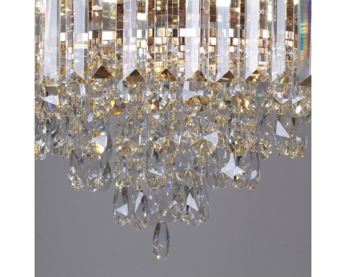 Люстра на штанге De Markt Сити 10xG9 золото 90183-0.3-10 FGD