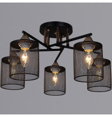 Люстра на штанге  91360-0.3-05 BK+FG