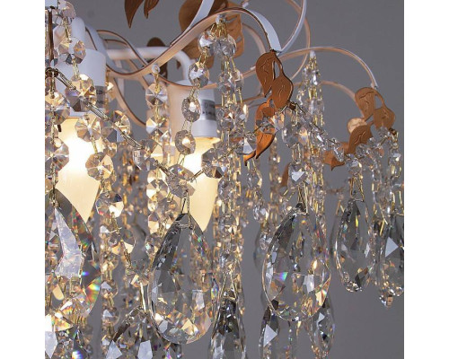 Люстра на штанге Reluce 96028 6хE27 WH+GOLD PN 96028-0.3-06 WH+GOLD PN