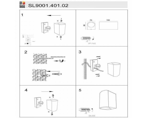 Накладной светильник ST-Luce Borgo SL9001.401.02