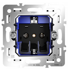 Механизм розетки с заземлением Voltum S70 VLS0401M
