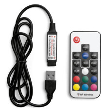 Контроллер-регулятор цвета RGB с пультом ДУ Wolta  WLC-CP/02