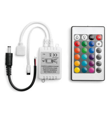 Контроллер-регулятор цвета RGB с пультом ДУ Wolta  WLC-CP/03