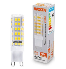 Лампа светодиодная Wolta  G9 7Вт 4000K WSTD-JCD-7W4KG9-C