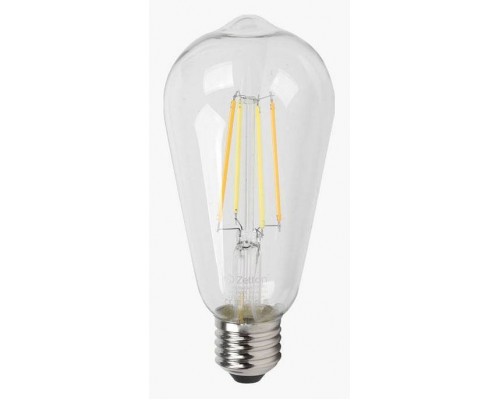 Лампа светодиодная с управлением через Wi-Fi Zetton Smart Wi-Fi Bulb E27 6Вт 2200-6500K ZTSHLBWCWE272RU