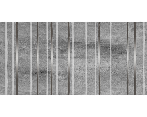 Concrete Trigger Декор тёмно-серый 30х60