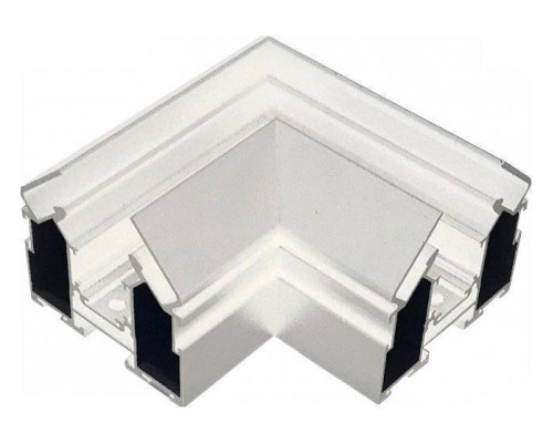 Соединитель угловой L-образный для треков встраиваемых iLedex Technical VISION48/22 CORNER CONNECT 4822-61/60-WH