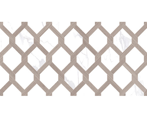 Statuario Плитка настенная табачный узор 08-00-17-2466 20х40