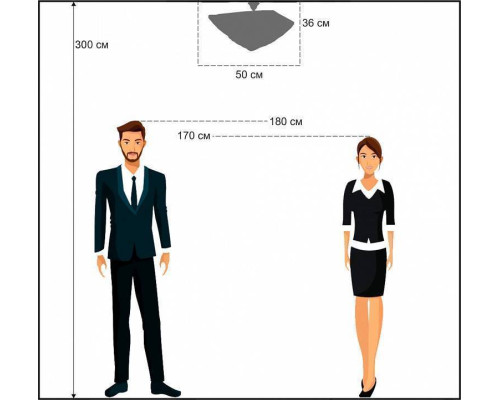 Люстра на штанге Arti Lampadari Nobile Nickel Nobile E 1.3.50.502 N