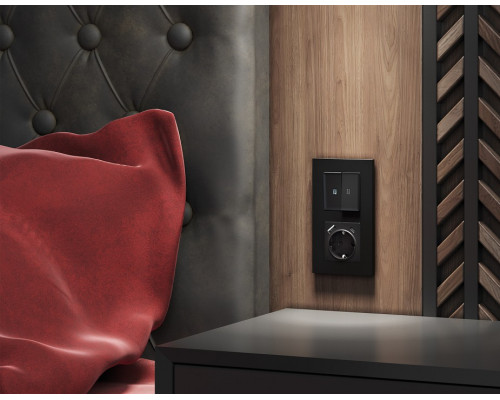 Рамка на 1 пост Ambrella Volt Qubi AF250701