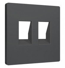 Накладка для розетки RJ-11 или RJ-45 Ambrella Volt ALFA AP9121