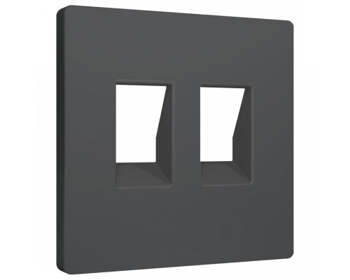 Накладка для розетки RJ-11 или RJ-45 Ambrella Volt ALFA AP9121