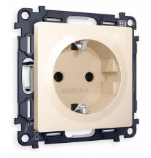 Розетка с заземлением, без рамки Ambrella Volt Quant MA306010