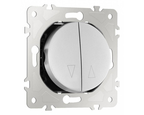 Выключатель для жалюзи без рамки Arte Milano 202 202.38-2.silver
