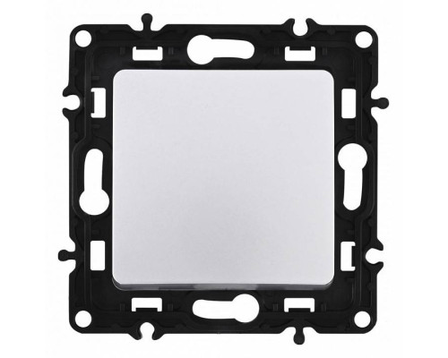 Выключатель перекрестный одноклавишный без рамки Arte Milano 217 217.34-1.silver