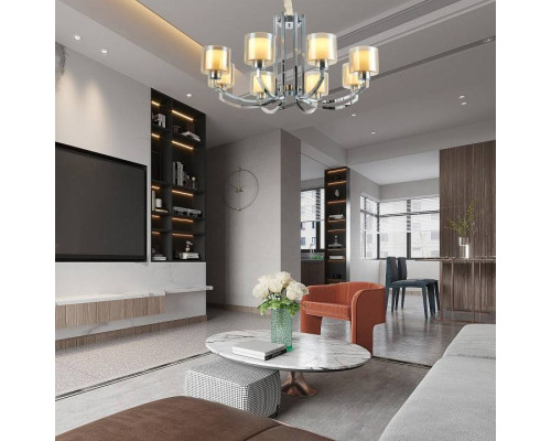 Подвесная люстра Arte Milano Neapolis 277207/8 Ni