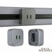 Розетка 2xUSB на треке Arte Milano Am-track-sockets 380022TS/USBx2 Grey