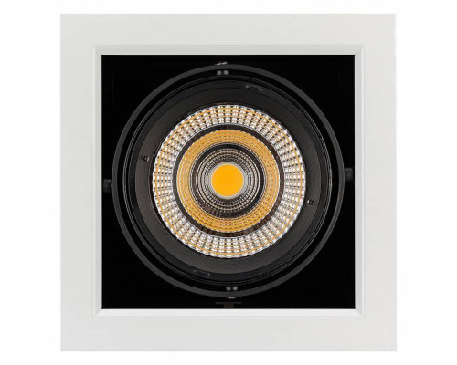 Встраиваемый светильник Arlight CL-KARDAN-S190x190-25W Day4000 WH-BK 026499
