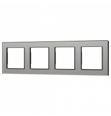 Рамка на 4 поста Arlight GLARE 043804