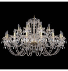 Подвесная люстра Bohemia Ivele Crystal 1402 1402/16+8/400/G