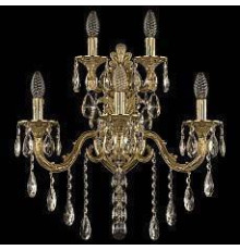 Бра Bohemia Ivele Crystal 7101 7101B16/3+2/210 B G