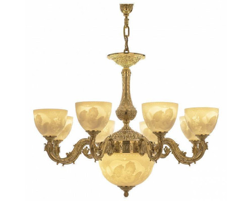 Подвесная люстра Bohemia Ivele Crystal 7101 71101P/8/210 G P1 U Angel