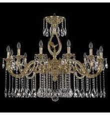 Подвесная люстра Bohemia Ivele Crystal 7101 71401/12/360 A G FE1S