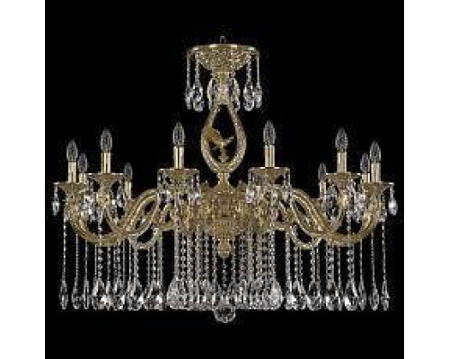Подвесная люстра Bohemia Ivele Crystal 7101 71401/12/360 A G FE1S