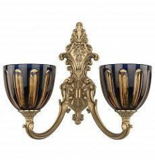 Бра Bohemia Ivele Crystal 7209 7209B14/2/175 FP P1 U Amber-Blue/H-1H