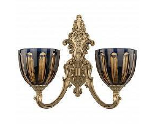 Бра Bohemia Ivele Crystal 7209 7209B14/2/175 FP P1 U Amber-Blue/H-1H