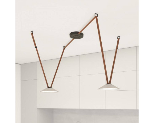 Комплект трековой системы Denkirs Belty SET коричневый DK55SET03-03-BR