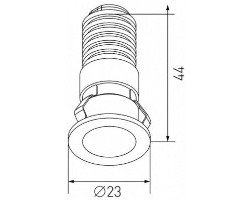 Встраиваемый светильник DesignLed MICRO 00-00020325