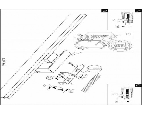 Подсветка для зеркала Eglo ПРОМО Palmital 97966