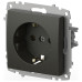Розетка с заземлением, без рамки Elbi Eleсtriс Zena Vega 609-011100-217