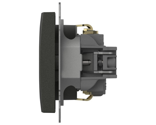 Розетка с заземлением, без рамки Elbi Eleсtriс Zena Vega 609-011100-217