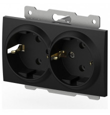Розетка двойная с заземлением, без рамки Elbi Eleсtriс Zena Vega 609-014800-907